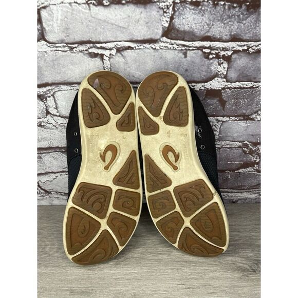 Olukai Nohea Moku Blue Grey Mesh Textile Casual Loafers Shoes Men Sz 10M US/43EU - Picture 8 of 16